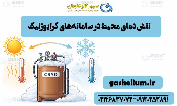 نقش دمای محیط در سامانه‌های کرایوژنیک