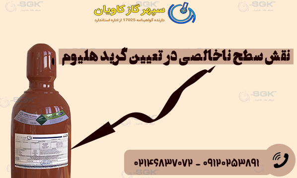نقش سطح ناخالصی در تعیین گرید هلیوم